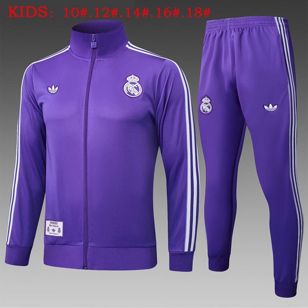 Ninos Chandal Real Madrid 2025-2026 Purpura 5